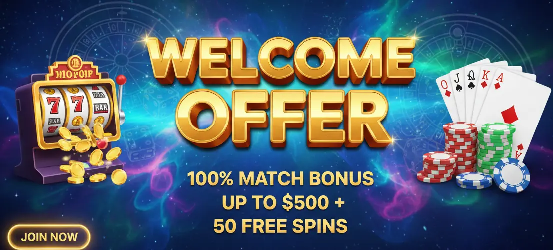 Starspins welcome offer